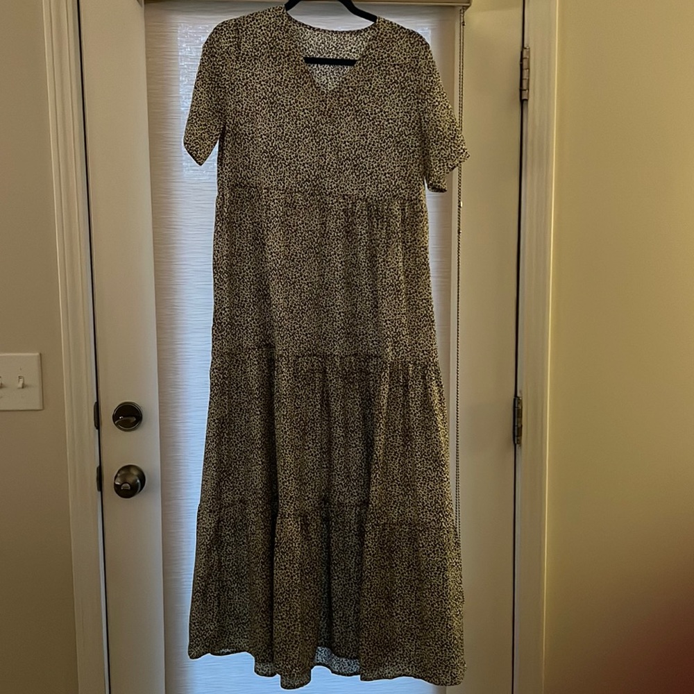 Cheetah Print Dress